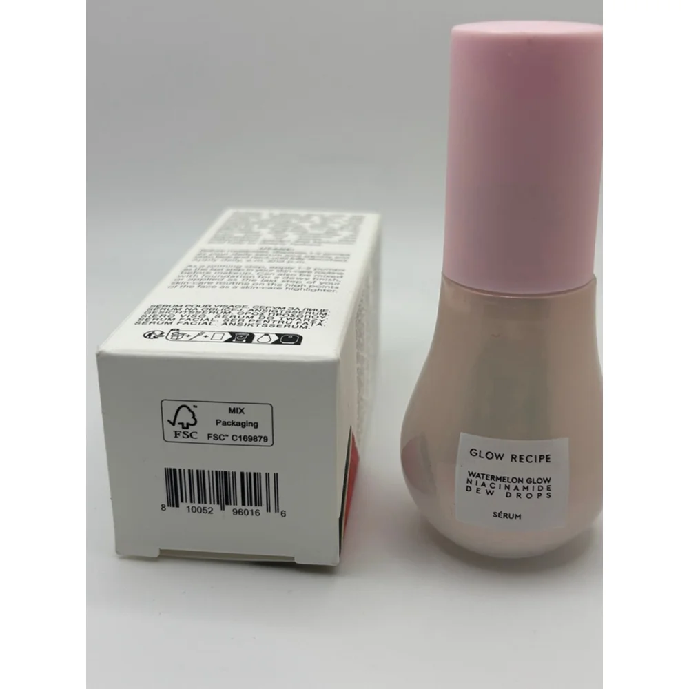 Glow Recipe Watermelon Glow Niacinamide Dew Drops Mini 15ml Serum NIB - Picture 6 of 6